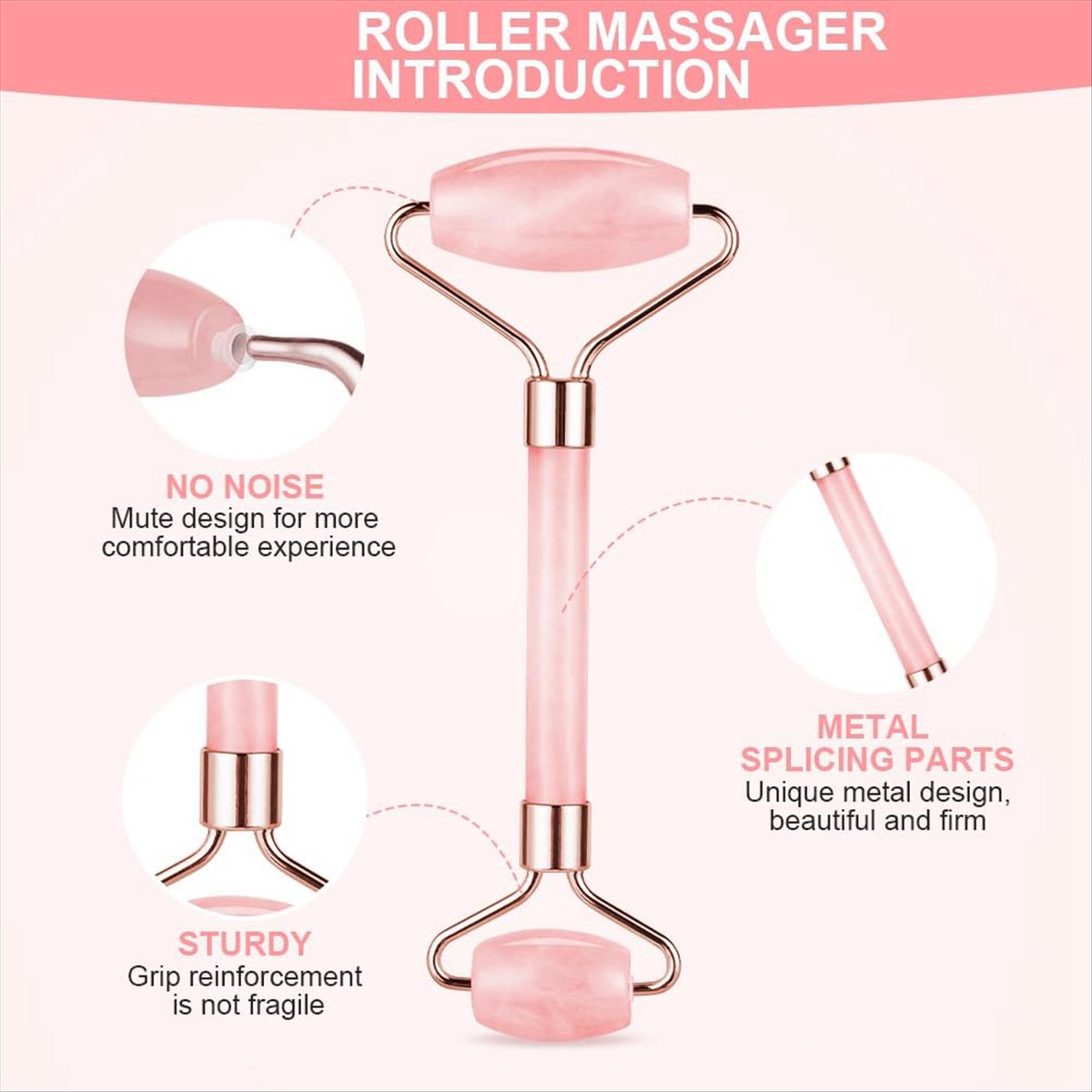Jade Roller Gua Sha - Nouvel ensemble d'outils Gua Sha MSOR