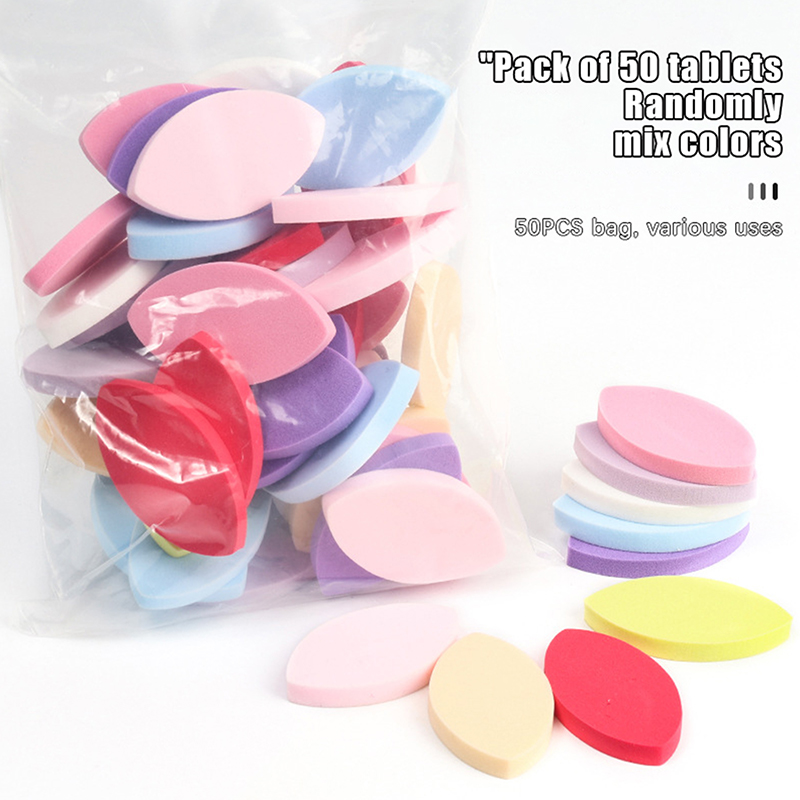 Beauty Makeup Sponge - 50 coussinets pour faux cils, modèle