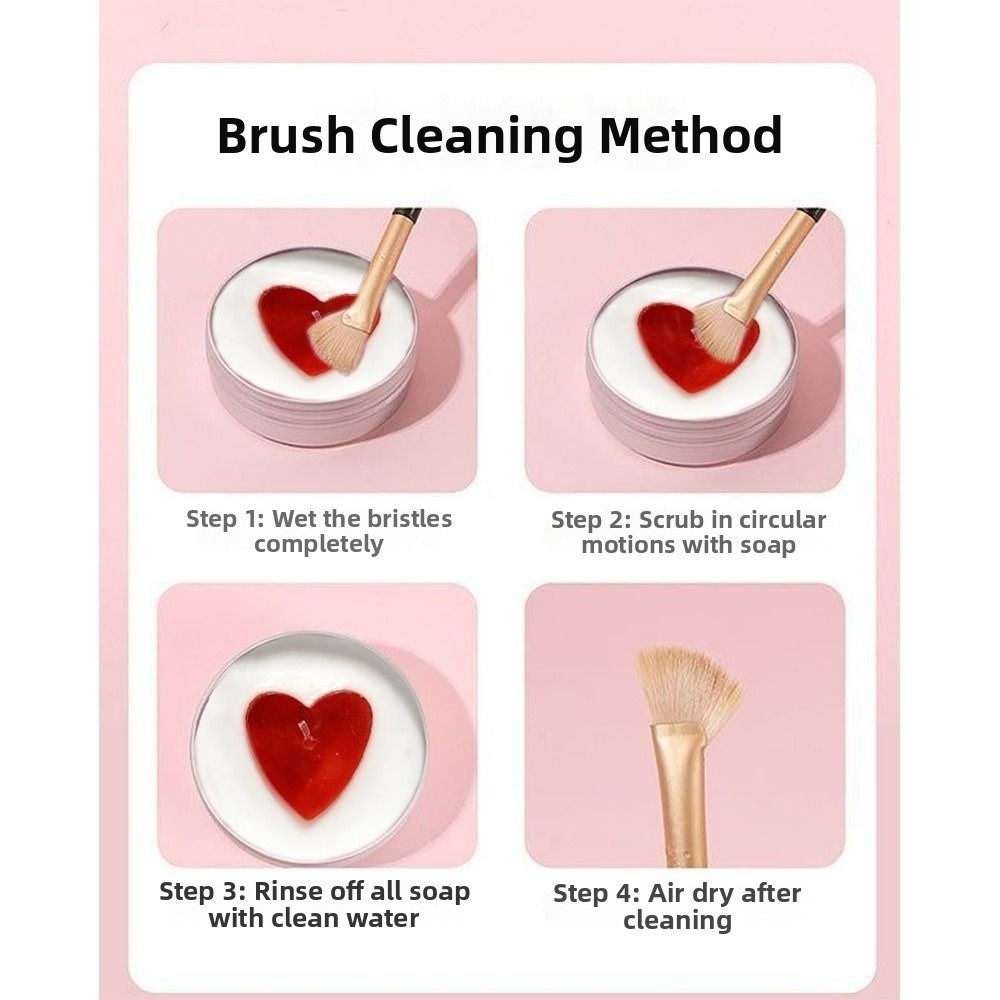 Beauty Makeup Sponge - Savon nettoyant pour pinceaux de maquillage