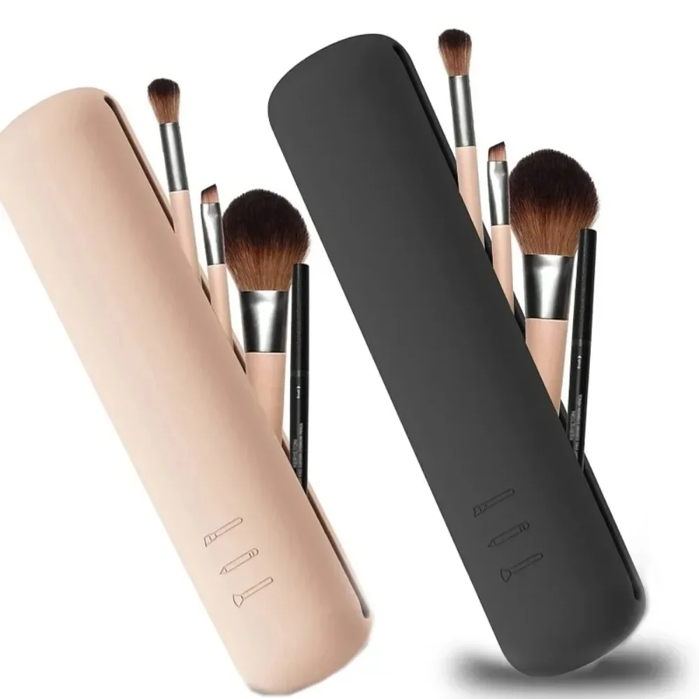 Beauty Makeup Case - Porte-pinceau de maquillage en silicone pour