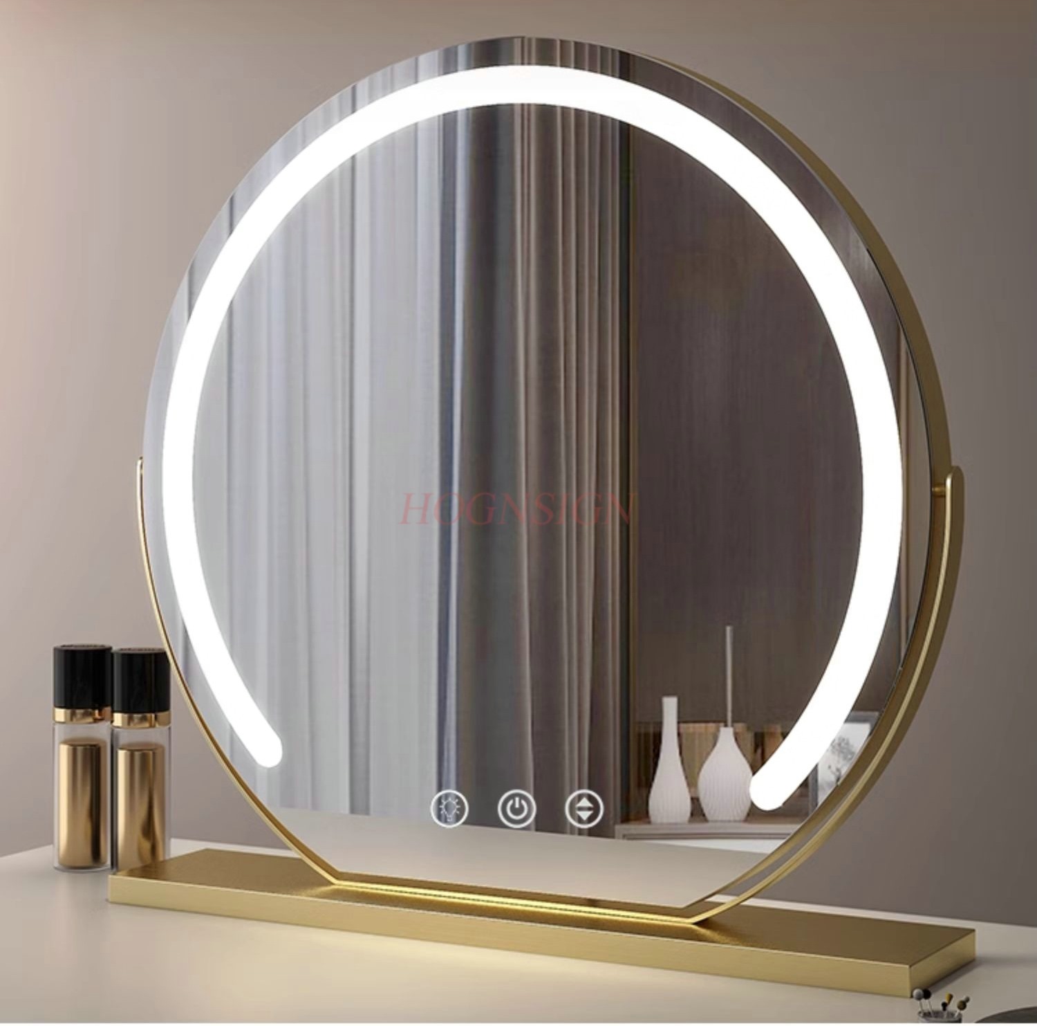 Makeup Master Beauty Salon - Miroir de maquillage LED avec lampe,