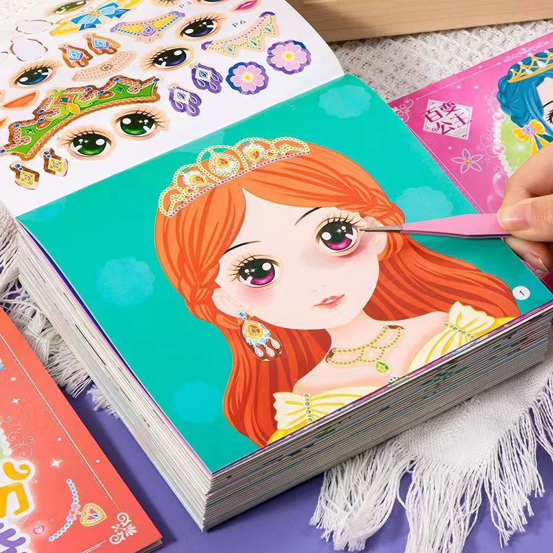 Livre d'autocollants de déguis - Beauty Makeup Book avis et prix