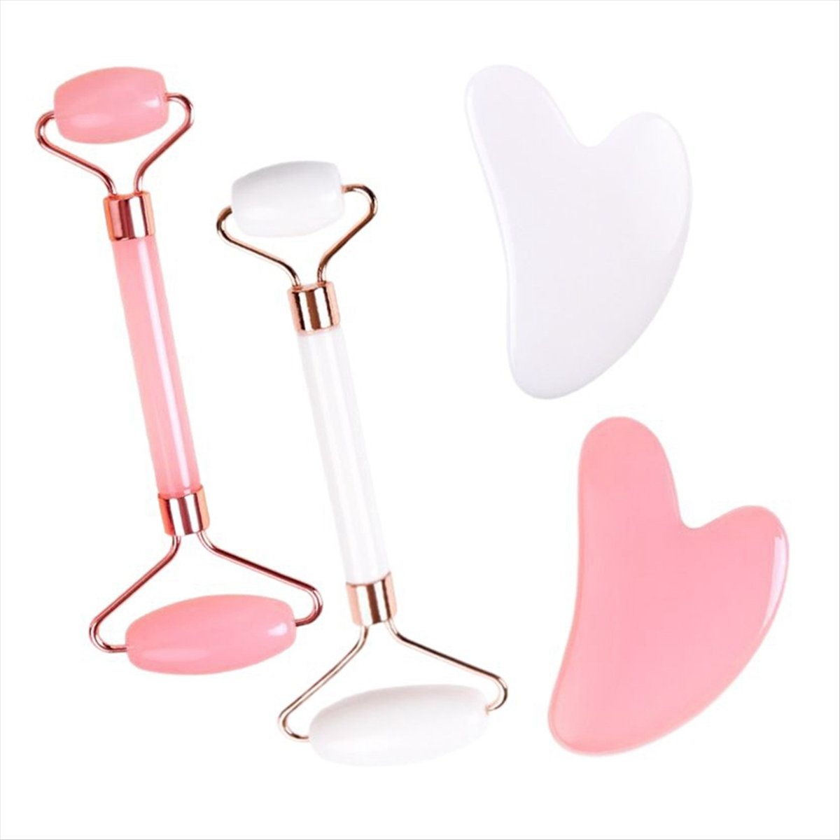 Nouvel ensemble d'outils Gua S - Jade Roller Gua Sha avis et prix