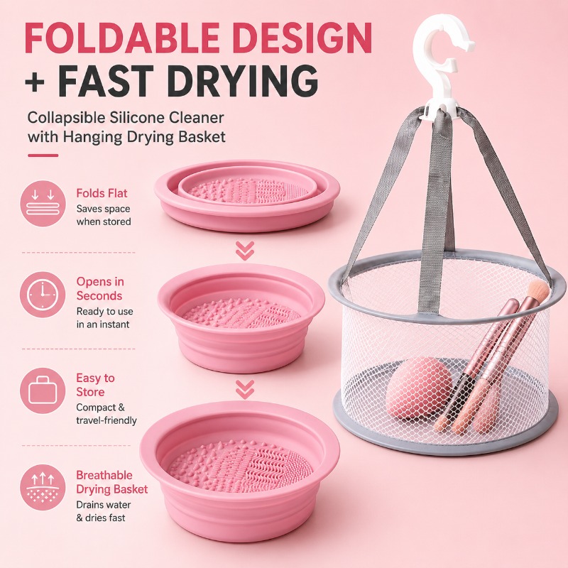 Bol de nettoyage pour pinceaux - Beauty Makeup Sponge avis et prix