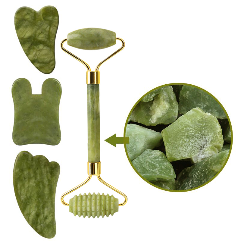 Masque pour les yeux en jade,  - Jade Roller Gua Sha avis et prix