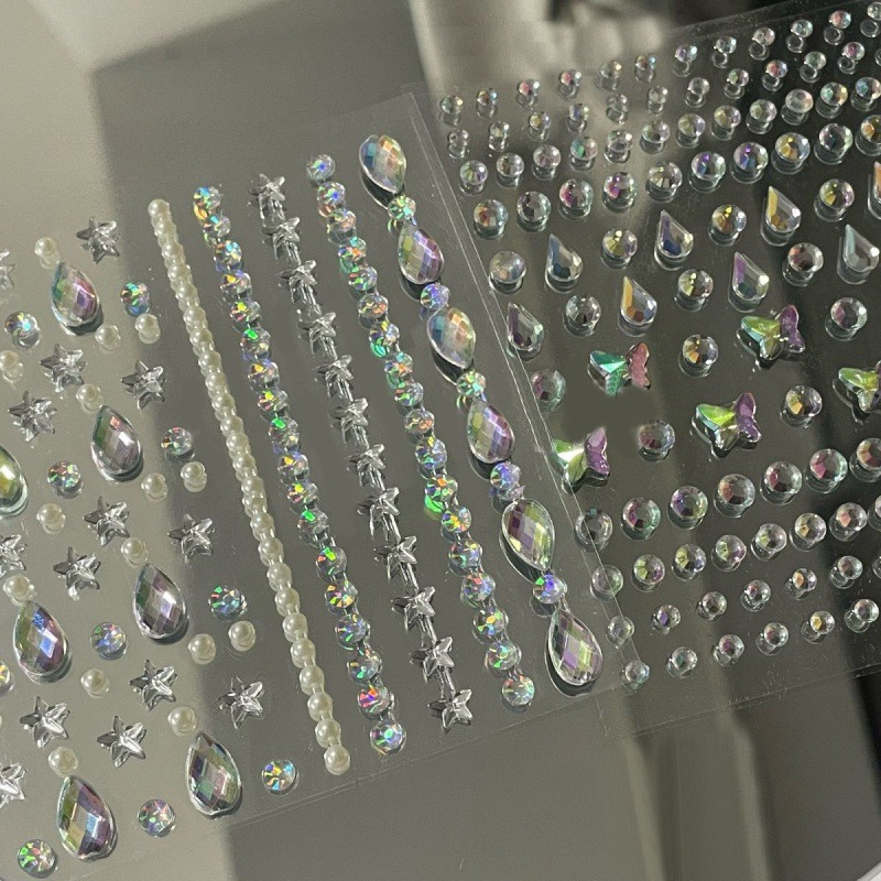 Autocollants 3D en cristal sci - Beauty Gems Makeup avis et prix