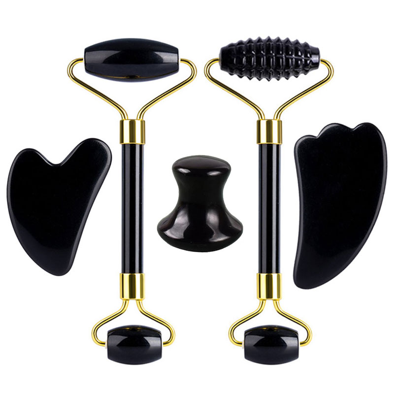 Rouleau de massage facial en o - Jade Roller Gua Sha avis et prix