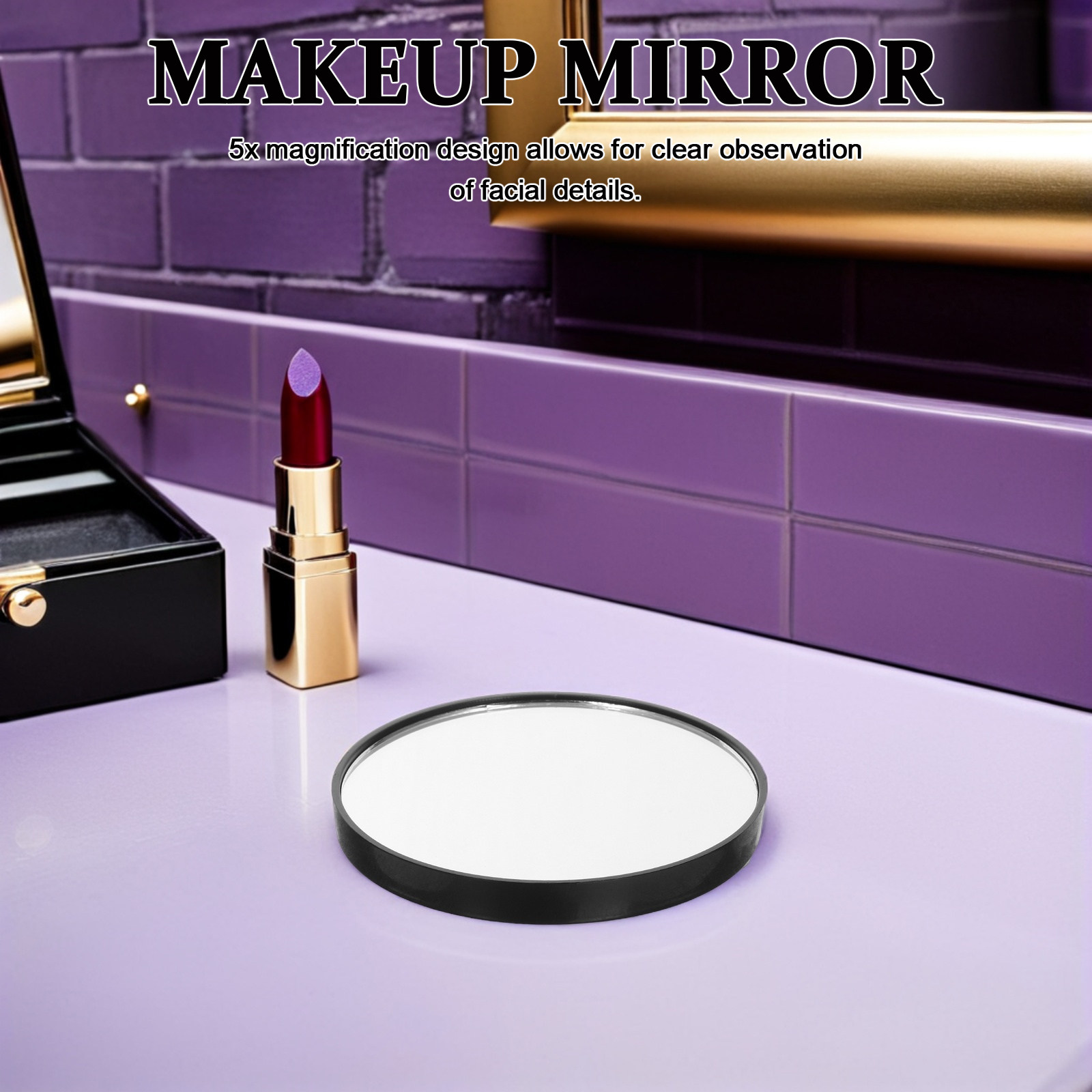 Lot de 5 mini-miroirs de voyag - Beauty Works Makeup avis et prix