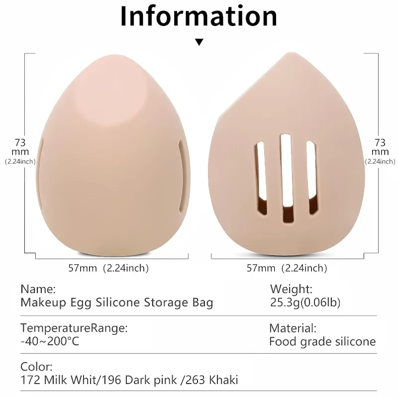 Oeuf de beauté en silicone res - Beauty Makeup Sponge avis et prix