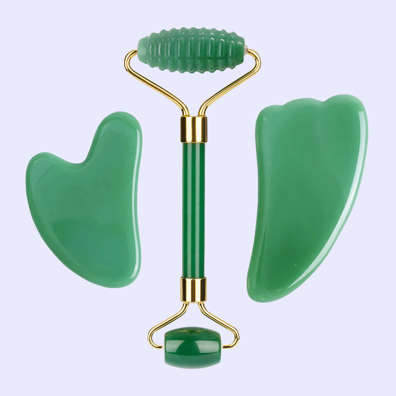 Rouleau de massage en jade ave - Jade Roller Gua Sha avis et prix