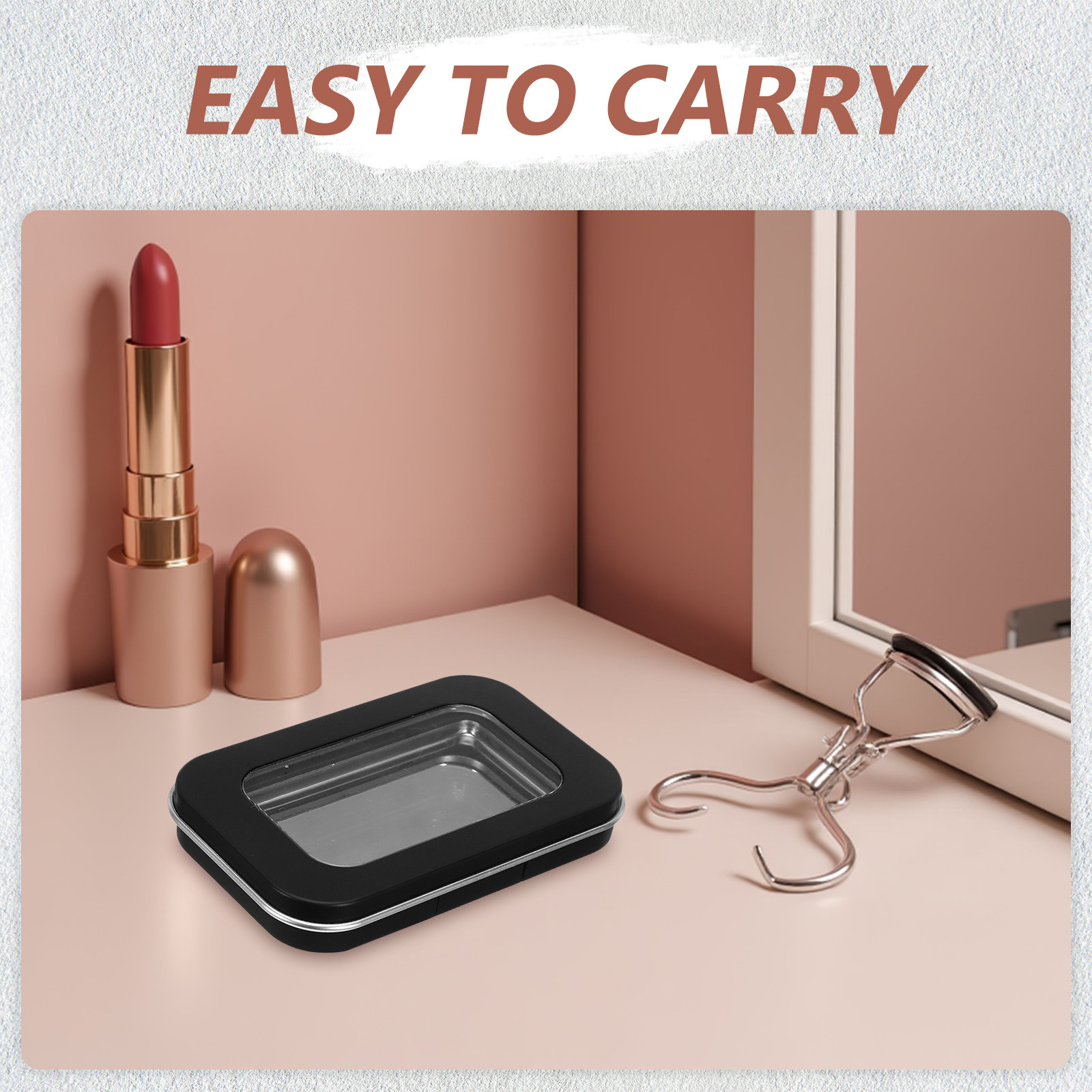 Boîte de beauté portable, pale - Beauty Makeup Case avis et prix