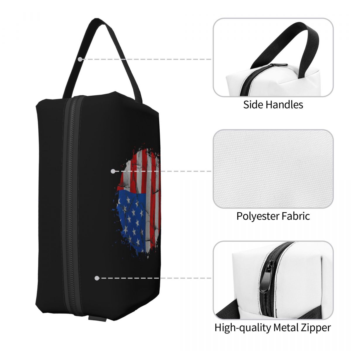 Trousse de Maquillage Drapeau  - Beauty Makeup Usa avis et prix