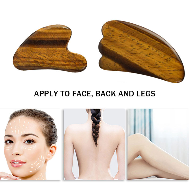 Rouleau de Jade œil de tigre n - Jade Roller Gua Sha avis et prix