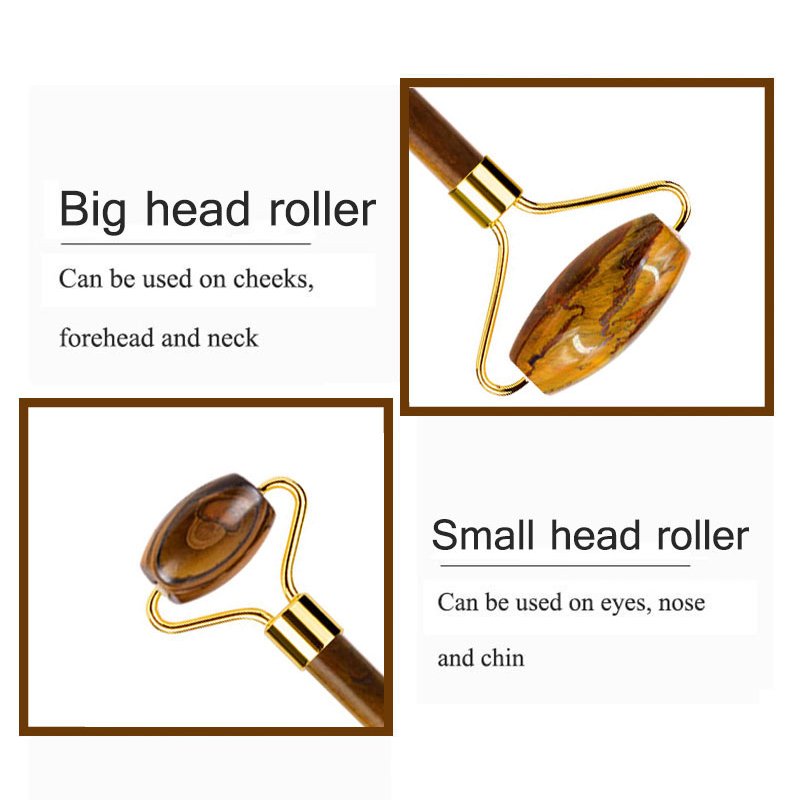 Rouleau de Jade œil de tigre n - Jade Roller Gua Sha avis et prix