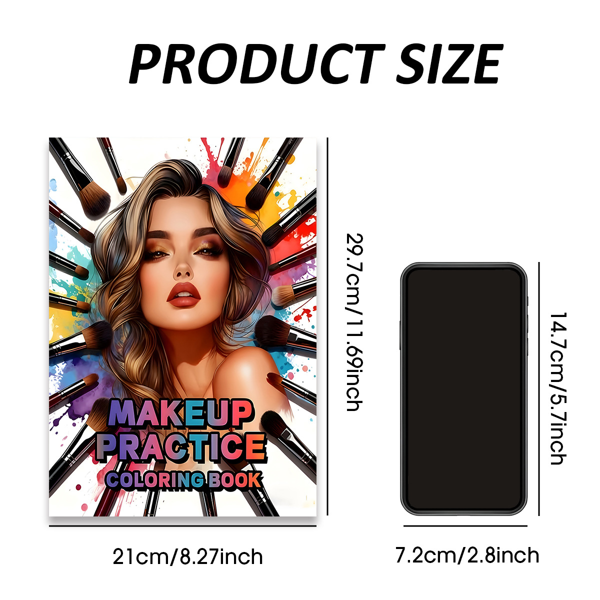 Livre de coloriage pour la pra - Beauty Makeup Book avis et prix