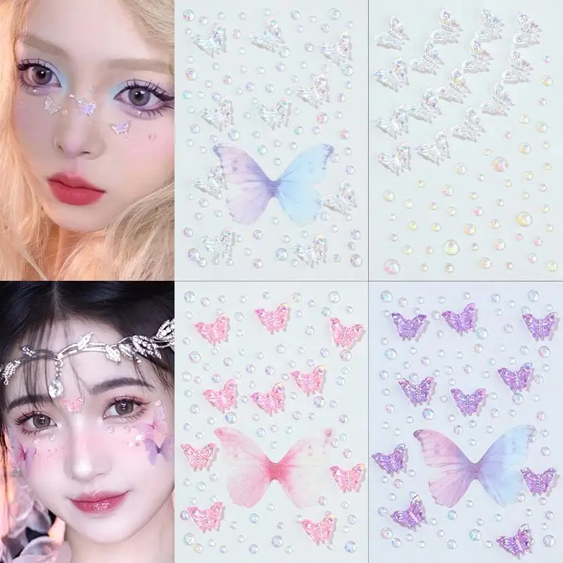 Autocollant strass visage papi - Beauty Gems Makeup avis et prix