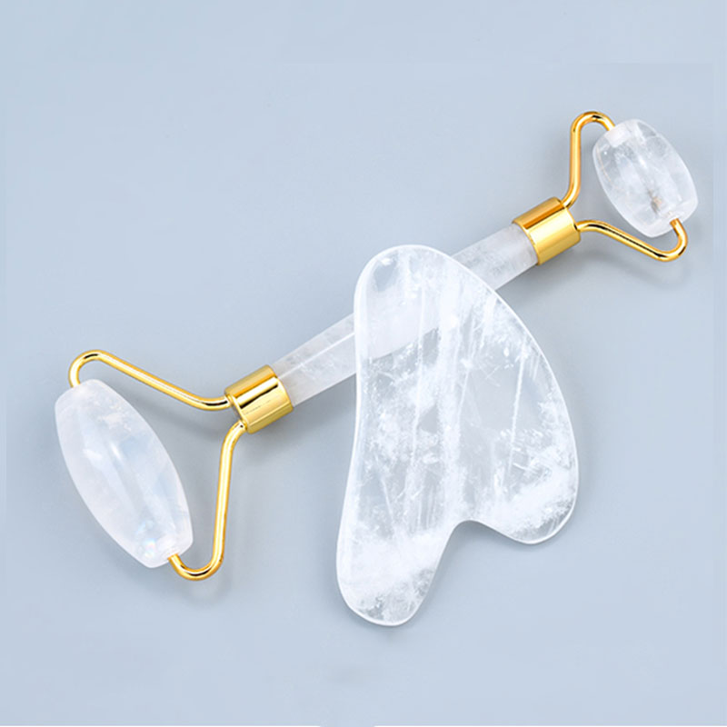 Rouleau de Massage du visage e - Jade Roller Gua Sha avis et prix