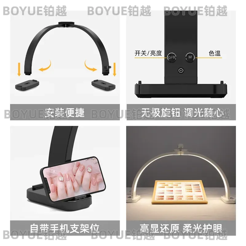 Grande lampe LED sans ombre po - Beauty Works Makeup avis et prix