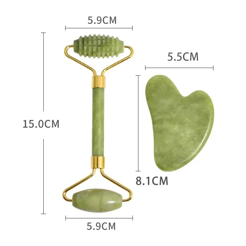 Masque Facial en Jade naturel  - Jade Roller Gua Sha avis et prix