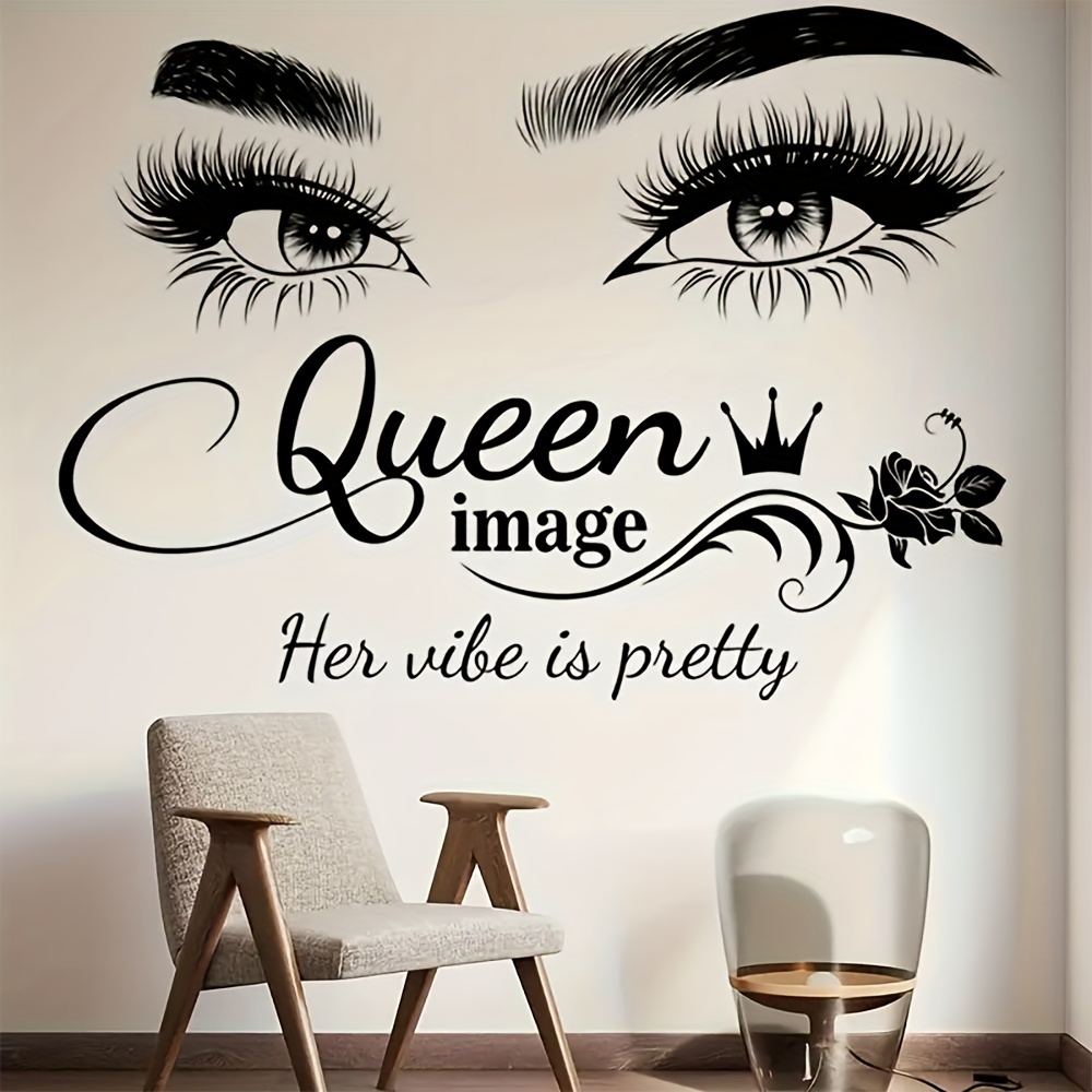 Autocollant mural élégant en f - Beauty Makeup Studio avis et prix