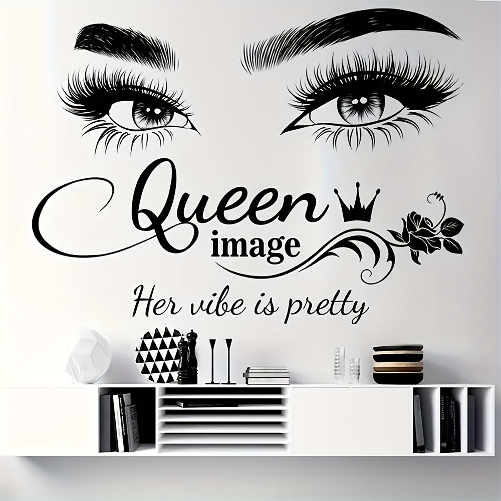 Autocollant mural élégant en f - Beauty Makeup Studio avis et prix