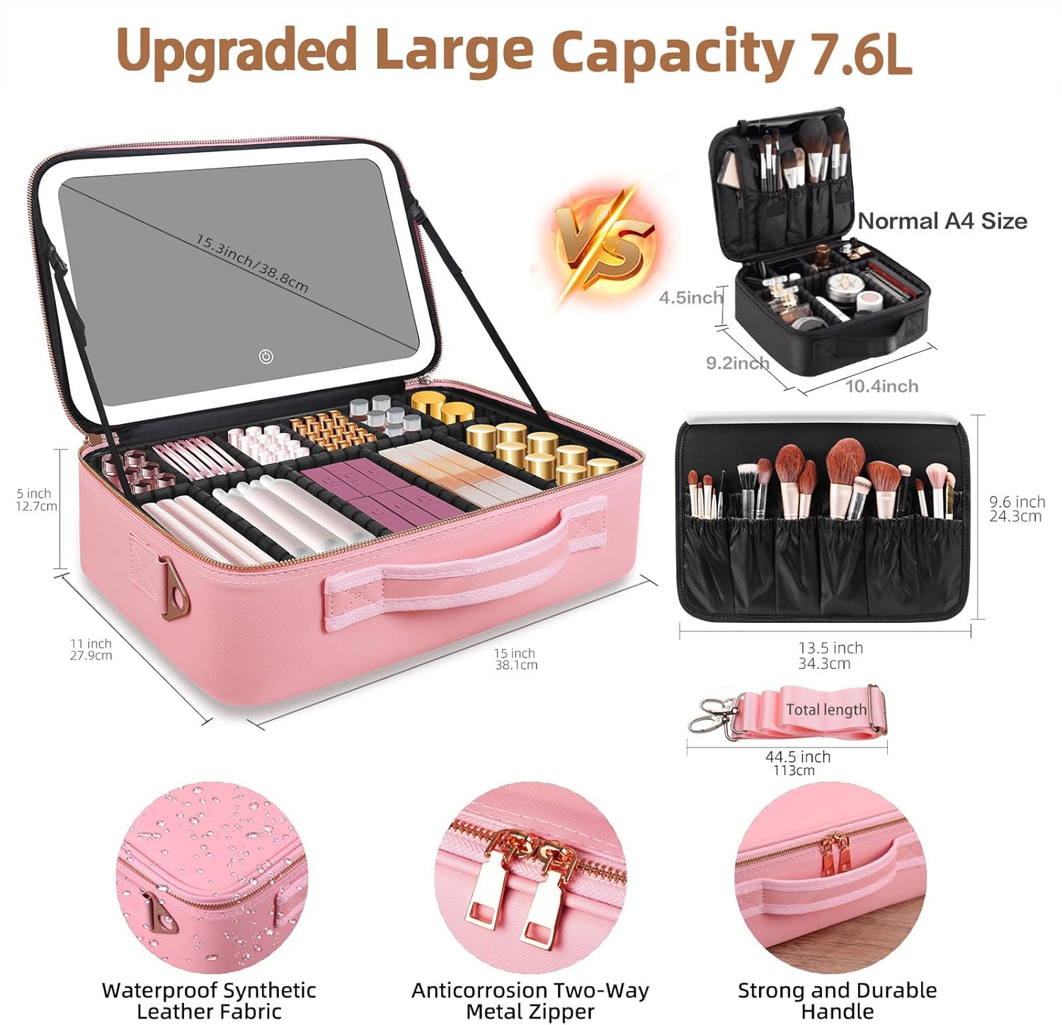Trousse de maquillage grande c - Beauty Makeup Case avis et prix